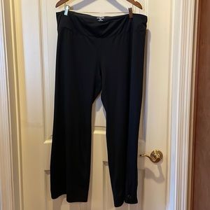 Moving Comfort work out pants, wider leg style